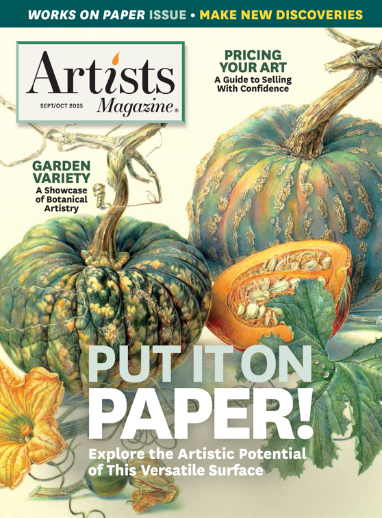 artists magazine cover septOct-2025